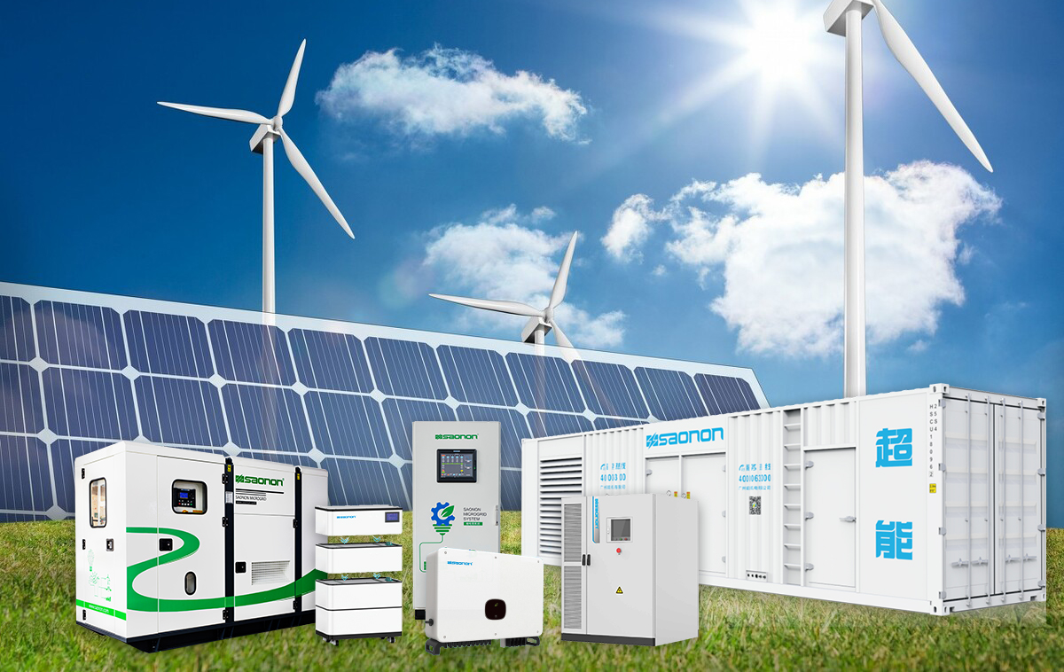 共赴零碳未来 | 宝马娱乐在线电子游戏“风-光-柴-储”微电网系统先容